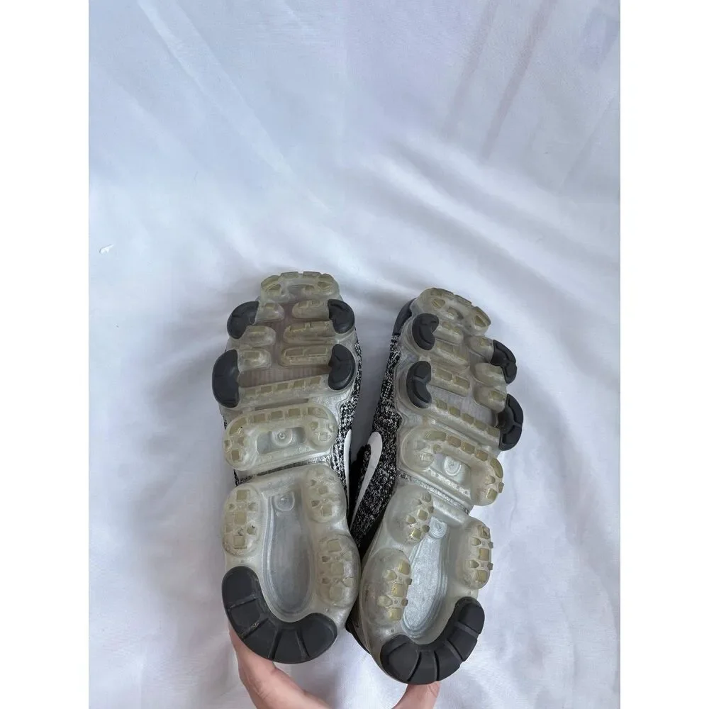 Nike Air VaporMax Flyknit 3 Oreo Sneakers Black White Womens Size 9 AJ6900-002
